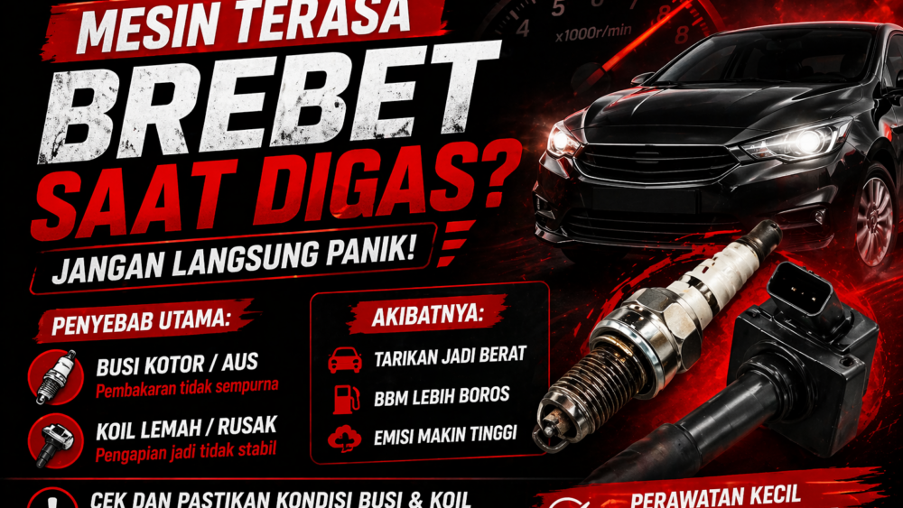 Penyebab Mesin Brebet Saat Digas