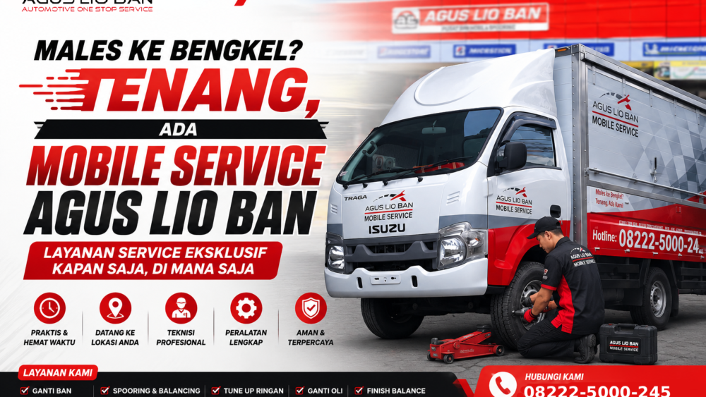 Males ke Bengkel? Tenang, Ada Mobile Service Agus Lio Ban Males ke Bengkel? Tenang, Ada Mobile Service Agus Lio Ban