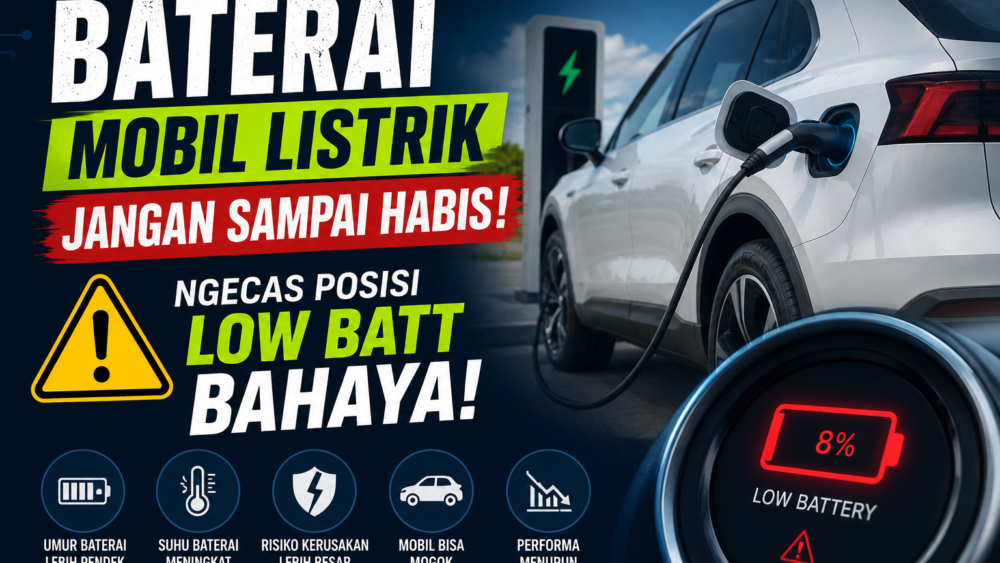 Jangan Tunggu Habis! Baterai Mobil Listrik Low Batt Bisa Berisiko Jangan Tunggu Habis! Baterai Mobil Listrik Low Batt Bisa Berisiko