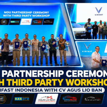 Vinfast Indonesia Resmikan MOU Agus Lio Ban Vinfast Indonesia Resmikan MOU Agus Lio Ban