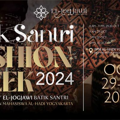 Batik Santri Fashion Week Pertama di Jogja. Patut Dinanti!