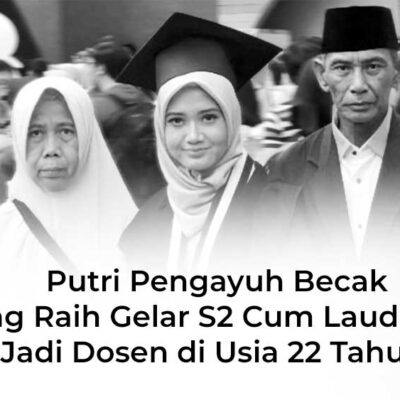 Hera Putri, Putri Pengayuh Becak yang Raih Gelar S2 Cum Laude dan Jadi Dosen di Usia 22 Tahun.