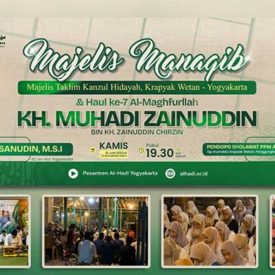 Majelis Manaqib MT. Kanzul Hidayah Krapyak Wetan Meriahkan Haul ke-7 KH. Muhadi Zainuddin