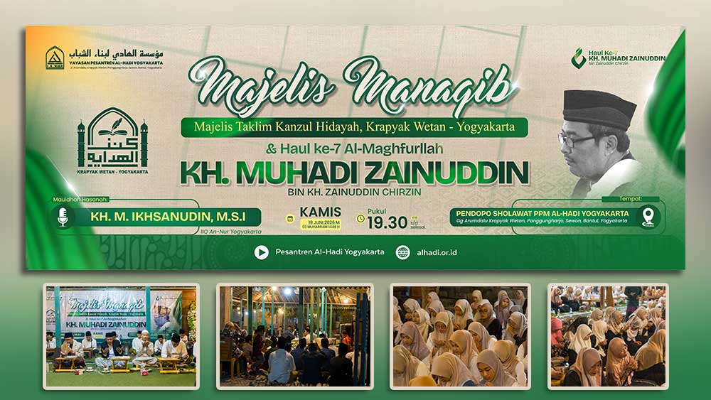 Majelis Manaqib MT. Kanzul Hidayah Krapyak Wetan Meriahkan Haul ke-7 KH. Muhadi Zainuddin