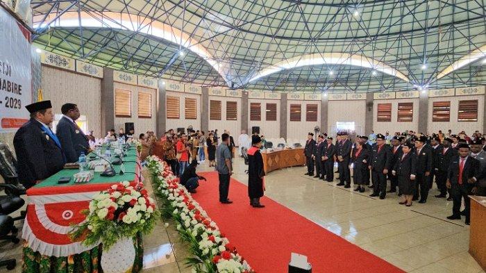 Newly Elected DPRD Members in Nabire Officially Inaugurated
