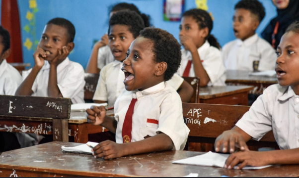 National Education Day Strengthens Equal Access to Education Across Papua
