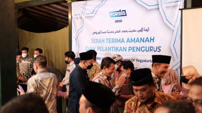 Ucapan Selamat atas Pelantikan Pengurus Baru FORBIS IKPM Gontor Cabang DI Yogyakarta