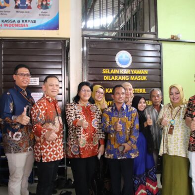 Usaha Anggota FORBIS PT. USM Berkah Indonesia Mendapat Kunjungan dari Dirjend FARMALKES KEMENKES RI