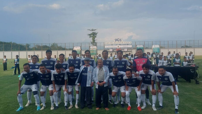 Evan Dimas cs bersama delapan pemain Timnas Indonesia All Star bermain di Supercoppa Gontor di Darussalam Gontor Stadium melawan tim Gontor FC