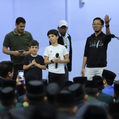 Husein Gaza, Aktivis Palestina Kunjungi PMDG