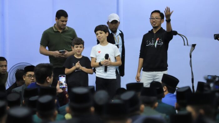 Husein Gaza, Aktivis Palestina Kunjungi PMDG