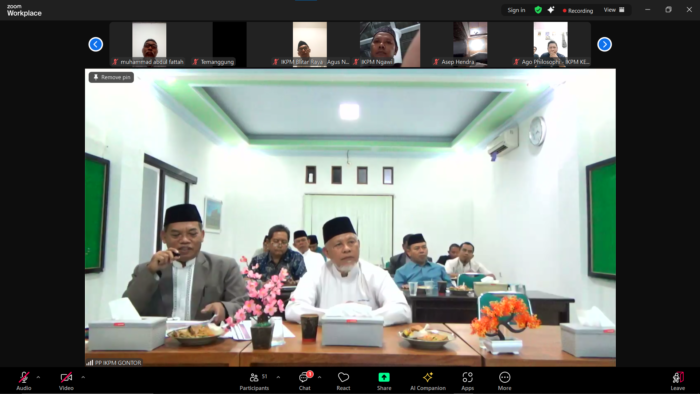 PP IKPM Gontor Gelar Sosialisasi AD&ART, Pahami Anggota IKPM