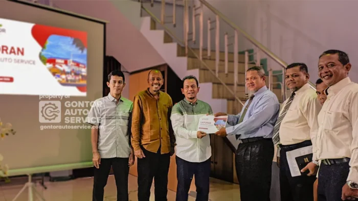 Gontor Auto Service (GAS) Memaparkan Laporan Tahunan ke Yayasan Pemeliharaan dan Perluasan Wakaf Pondok Modern (YPPWPM)
