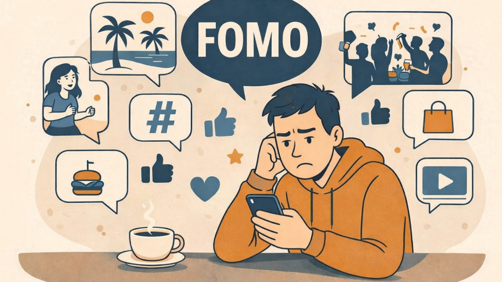 Zuhud Digital: Menjaga Kesehatan Mental dari Jeratan Fear of Missing Out (FOMO)
