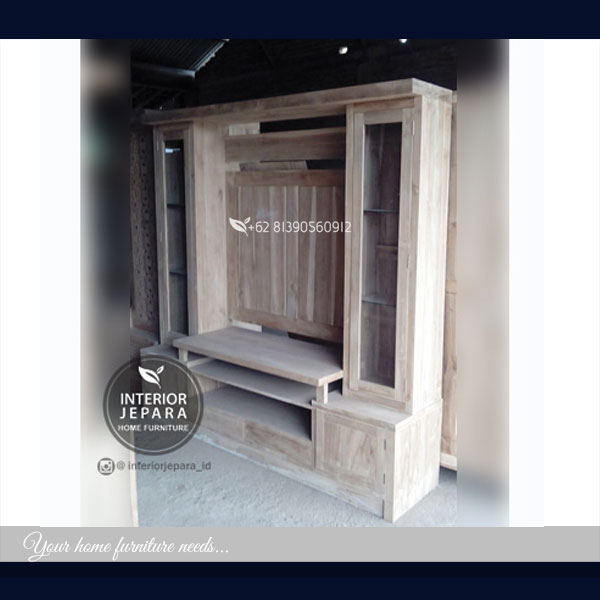 Partisi Minimalis Kayu Jati Rounda, AF – IJE 013
