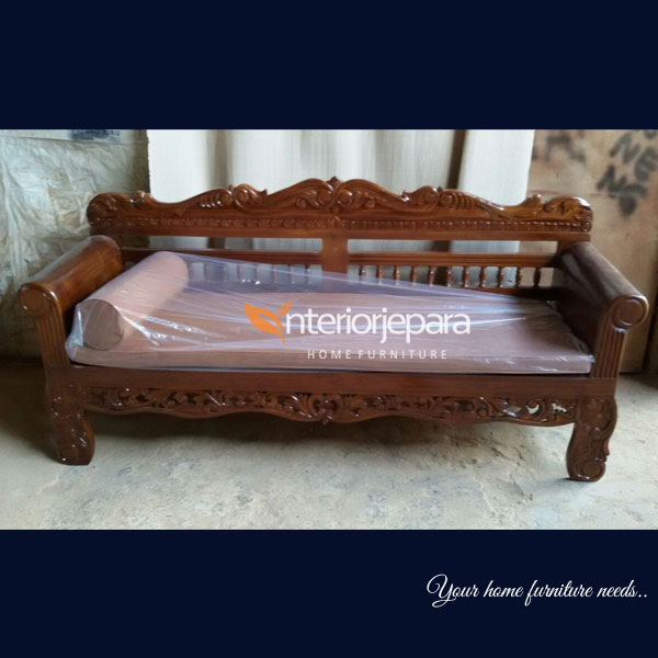 Bale Bale Bali 200*80 cm, Ukiran kayu Jati Jepara