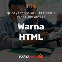 Warna Dalam HTML & CSS