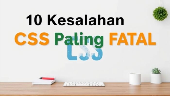 10 Kesalahan CSS Paling Fatal yang Bikin Layout Berantakan (dan Cara Memperbaikinya)
