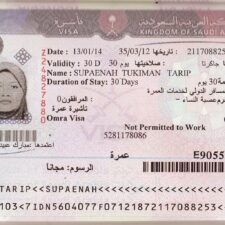 Biaya Visa ke Arab Saudi