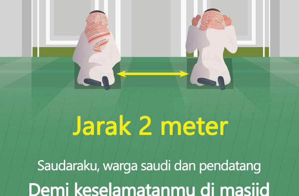 Ini Protokol yang Harus Dipatuhi Saat Masjid Dibuka di Arab Saudi