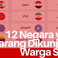 12 Negara Yang Dilarang Dikunjungi Warga Saudi Saat Ini