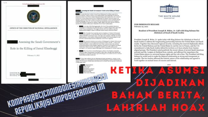 Jamal Khashoggi: Asumsi CIA Terhadap MBS dan Hasil Percakapan Telepon Raja Salman Dengan Biden