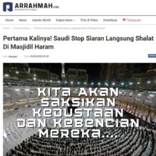 Arrahmah: Di Antara Media Pembenci Arab Saudi