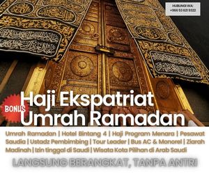 Haji Ekspatriat: Haji 2 Kali Dalam Setahun