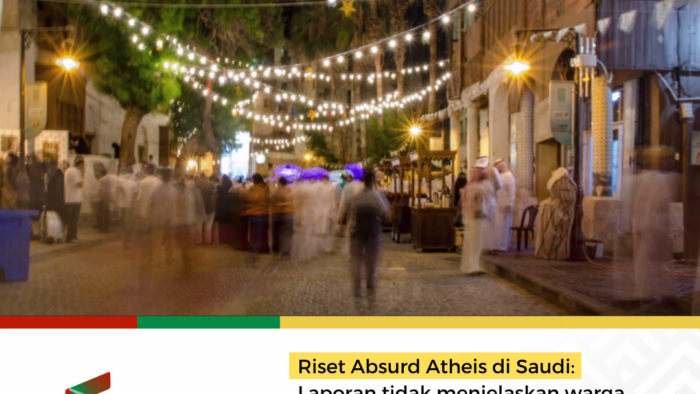Riset Absurd Warga Arab Saudi Berbondong-bondong Menjadi Atheis