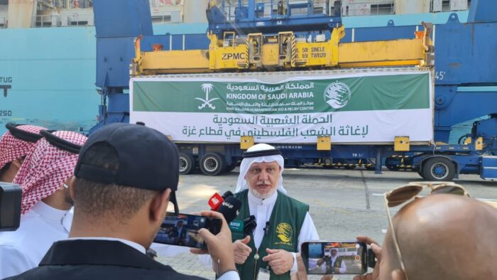 Arab Saudi Kirim Kapal Laut Pertama Membawa Bantuan Kemanusiaan Untuk Rakyat Gaza