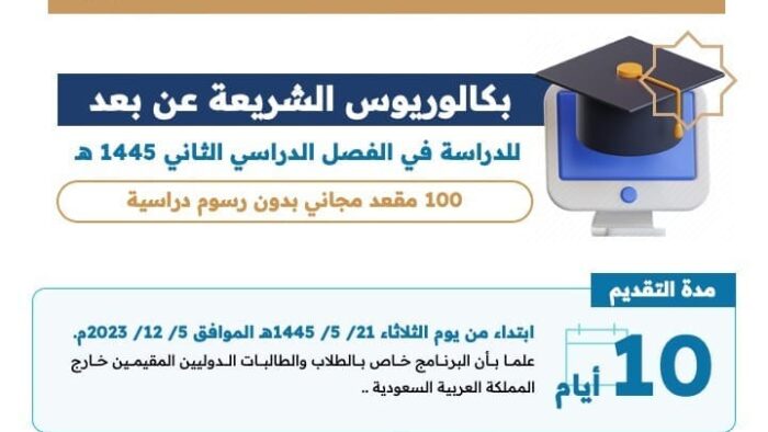 Pembukaan Pendaftaran Kuliah Jarak Jauh Universitas Islam Madinah S1 Tahun 2024