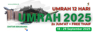 Umrah 12 Hari Bonus Taif oleh: Umrah 12 Hari Bonus Taif