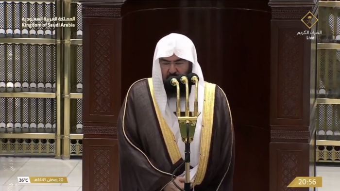 Nasehat Syaikh Sudais Hadapi Sepuluh Hari Terakhir Ramadan di Masjidil Haram Makkah