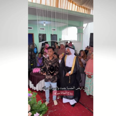 Viral: Majikan dari Ahsa Arab Saudi Menghadiri Pernikahan Pekerjanya di Indonesia