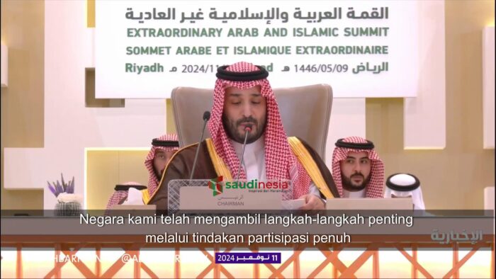 KTT Gabungan Luar Biasa Arab-Islam di Riyadh: Arab Saudi Dan Perannya Membela Palestina