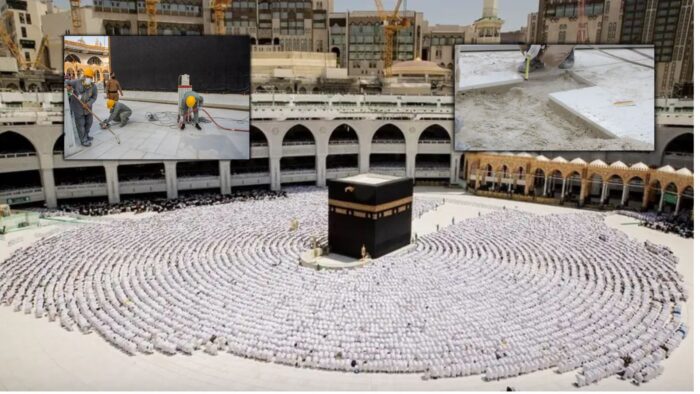 Meskipun Panas Musim Panas: Apa Rahasia Dingin di Lantai Masjidil Haram?