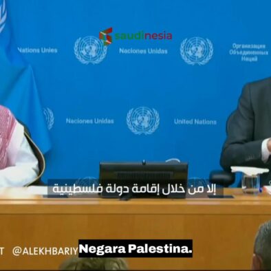 Menlu Saudi: Kami Yakin Solusi Dua Negara Adalah Kunci Stabilitas Regional