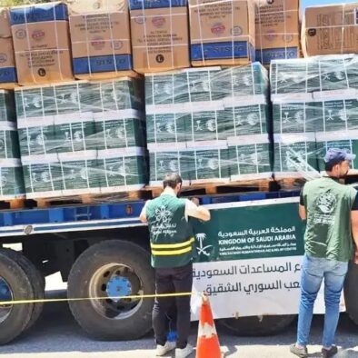 Arab Saudi Kirim Bantuan Darurat Untuk 500 Keluarga Suriah Korban Kebakaran