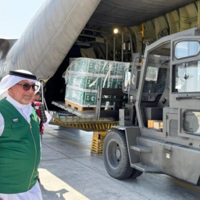 Pesawat Bantuan ke-59 Arab Saudi Untuk Gaza Mendarat di Arish