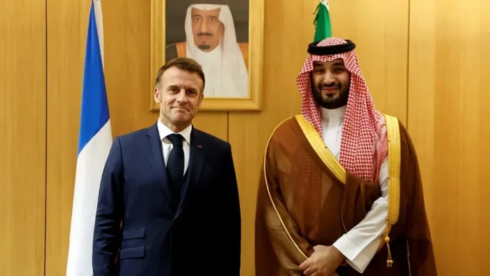 Macron: Koordinasi Saudi-Prancis untuk Kemerdekaan Palestina