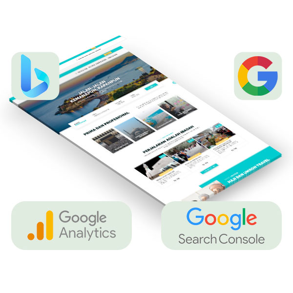 Website Anda akan terdaftar di google