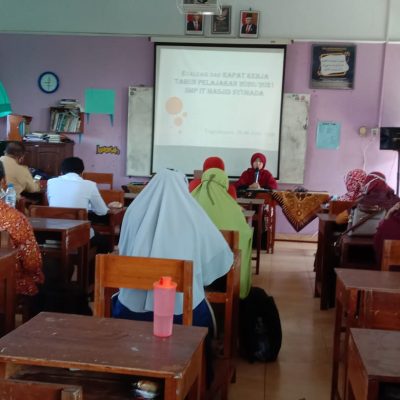 Rapat Kerja SMP IT Masjid Syuhada Menyambut Tahun Ajaran Baru 2020/2021