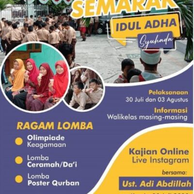 Rangkaian Kegiatan Semarak Idul Adha 1441 Hijriyah secara Daring