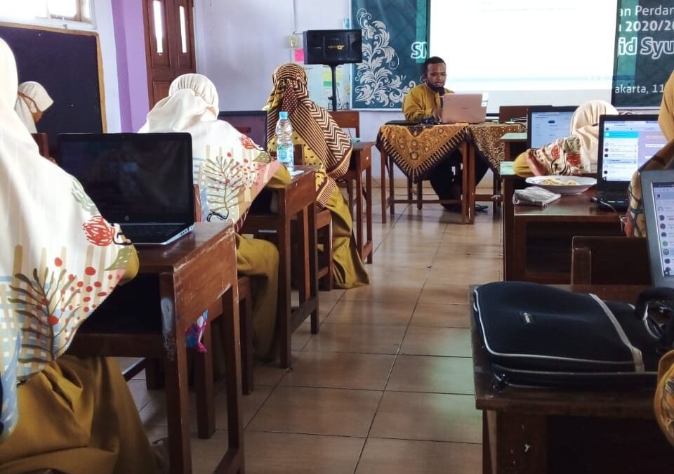 Sosialisasi Program SATGAS COVID-19 SMP IT Masjid Syuhada