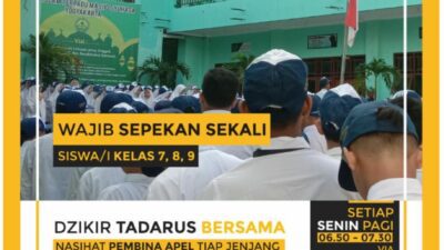Agenda Apel “PERSEGI” SMP IT Masjid Syuhada