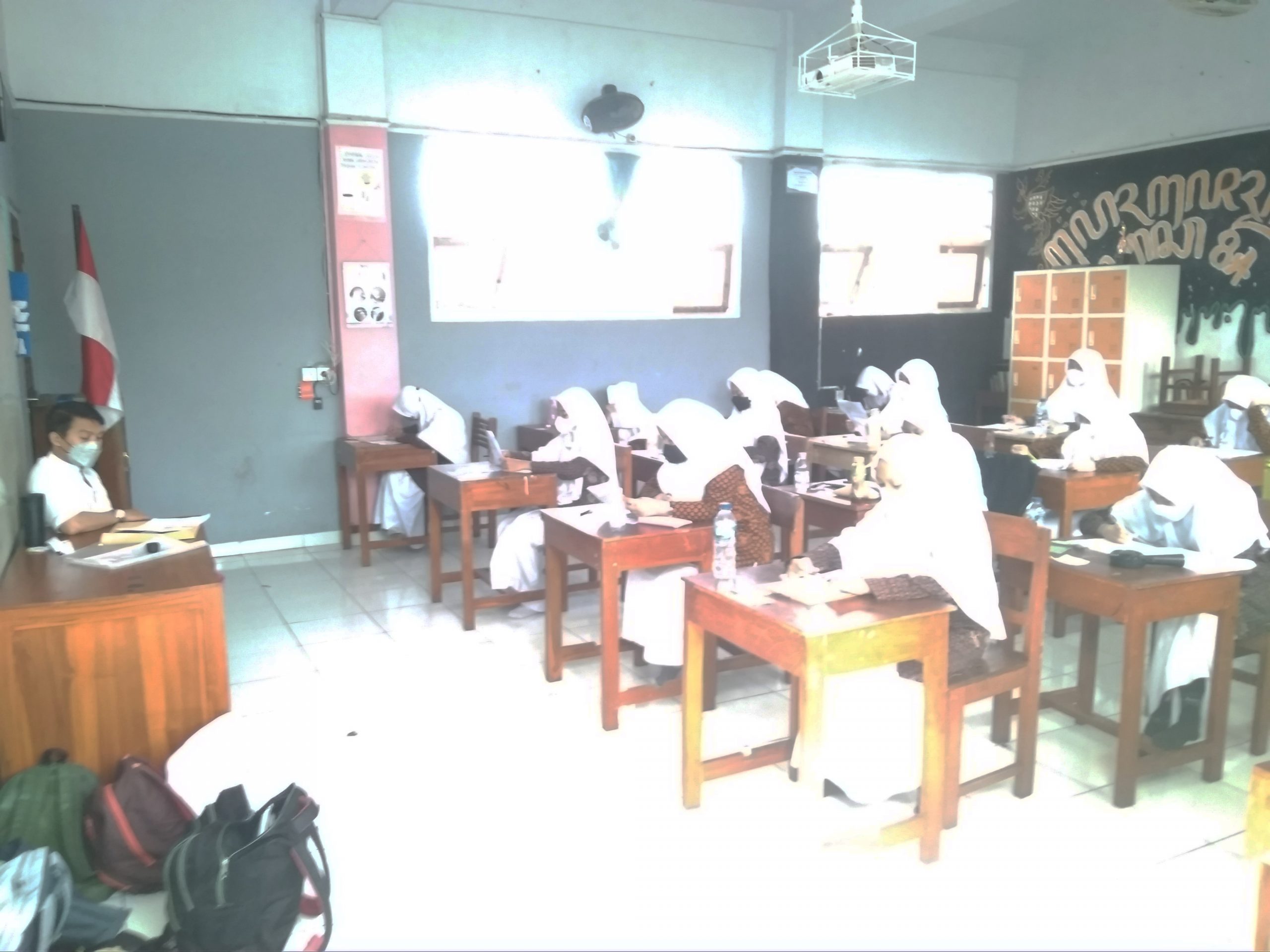 Pelaksanaan Penilaian Akhir Tahun di SMP IT Masjid Syuhada Tahun Pelajaran 2021/2022