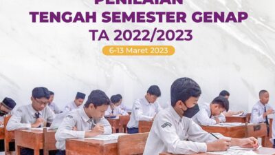 Pelaksanaan PTS Genap Tahun Ajaran 2022/2023