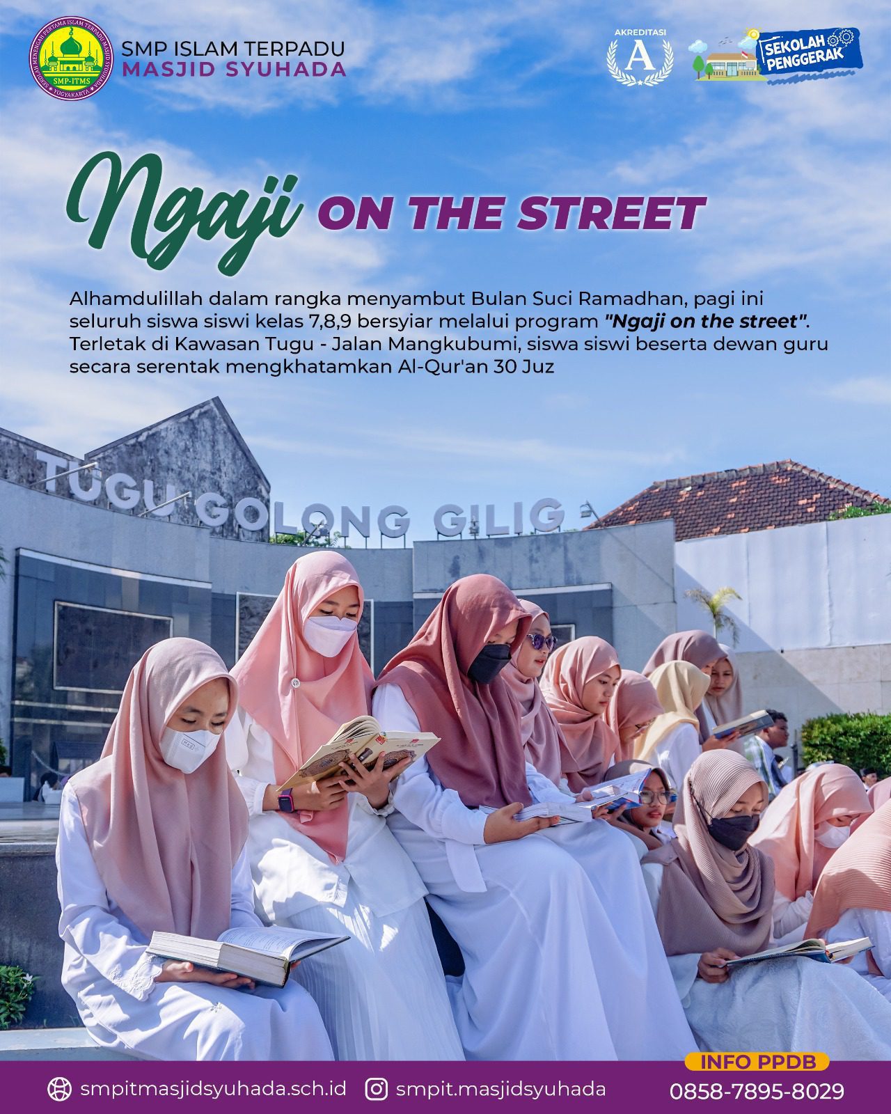 Sambut Datangnya Bulan Ramadhan dengan Pawai dan Even Ngaji On The Street