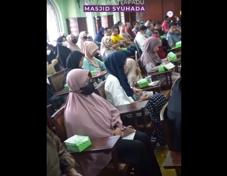 SMP IT Masjid Syuhada Gelar Silaturahmi Perdana dengan Wali Murid Baru serta Technical Meeting MPLS 2023/2024
