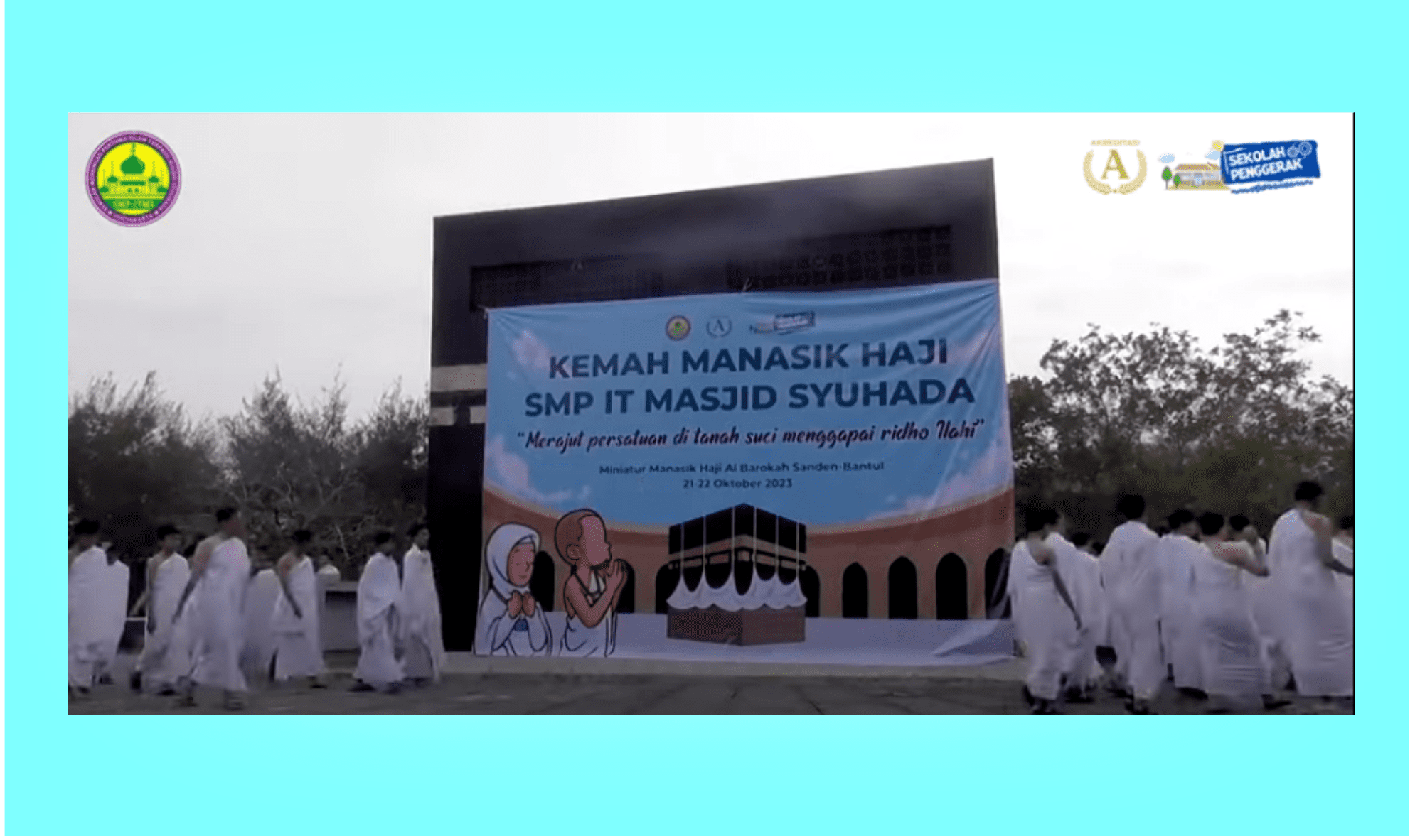 Kemah Manasik Haji Kelas IX Tahun 2023